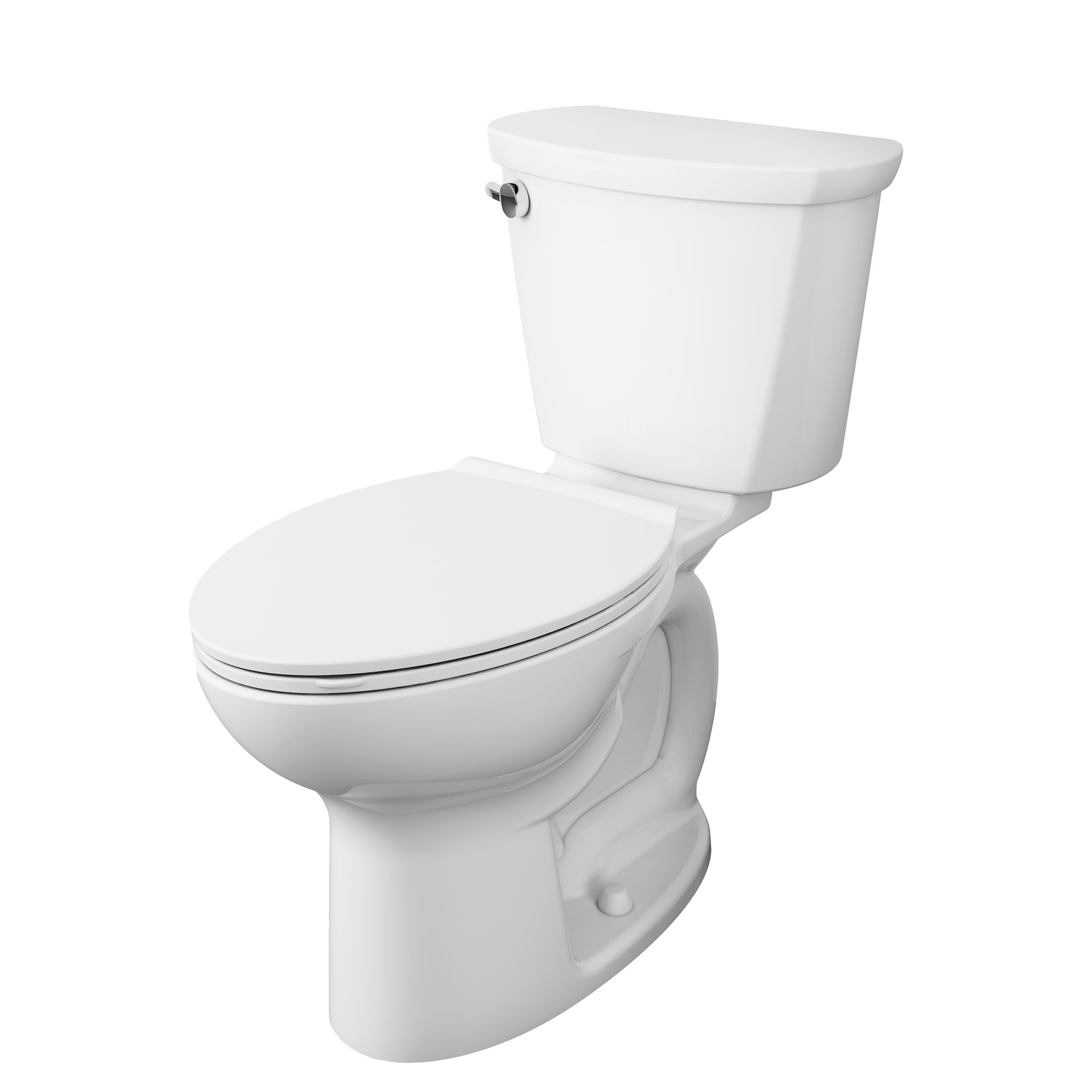 Cadet® PRO Two-Piece 1.6 gpf/6.0 Lpf Compact Chair Height Elongated 14-Inch Rough Toilet Less Seat